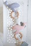 Whale Teether Rattle Squeaker