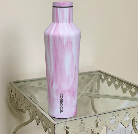 Corkicle Pink Marble Canteen